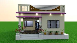 गाँव में 3 कमरों वाला घर का नक्शा , 3 Bedroom Home Design in village, Ganv ke Liye Ghar ke Nakshe