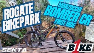ROGATE BIKEPARK MTBMarzocchi Bomber CR coil shock first ride