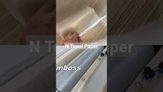 Factory Price N Fold Hand Towel Paper Machine#shorts #towelpaper#papermachine #householdproducts