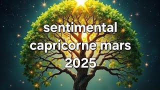 ️ sentimental capricorne mars 2025. Cette personne revient vers vous !!!!