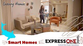 3BHK Smart Homes  Sample Flat Tour  Best Home in Ghaziabad  Express One 1  Pahla Ghar