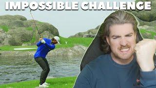 THE CRAZIEST IMPOSSIBLE CHALLENGE ATTEMPT @ PENGUIN FALLS | PGA TOUR 2K23