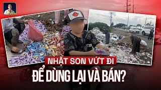 Đến Chịu Cả Nghìn Thỏi Son Vứt Thành Đống Ven Đường Hà Nội, Nhiều Người Dân Đến Nhặt Mang Về
