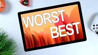 Galaxy Tab A7 Good and Bad - TOP 3 Best and TOP 3 Worst