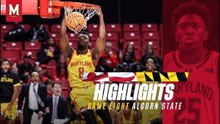 Maryland Men's Basketball Highlights | Maryland 96, Alcorn State 58