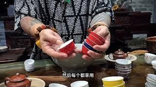 卖茶叶的都没有我们收集的多爱喝茶的你工夫茶小茶杯主人杯有多少