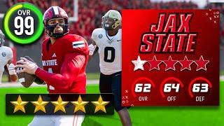 Can a 99 Overall QB carry a 1 star school to the National Championship?