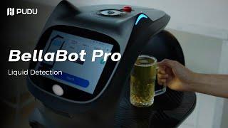 BellaBot Pro: Advanced Liquid Detection and Smooth Delivery | Pudu Robotics