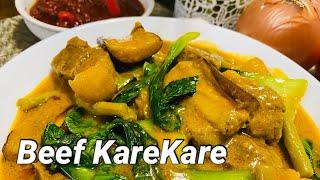 Beef Kare Kare samahan mo pa ng napakasarap na bagoong | by ikusina