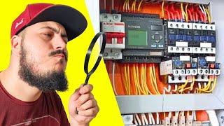 Quadro com CLP para Automação de Máquina  Analizando Quadro Elétrico #2