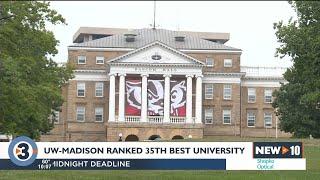 UW-Madison ranked 35th best university in country by U.S. News & World Report