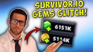 CRAZY GLITCH for MILLIONS of GEMS in Survivor.io (NO CODES)