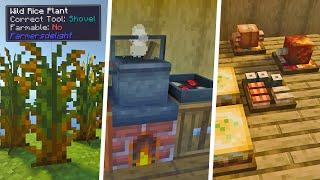 Farmer's Delight Addon in Minecraft Bedrock Edition (Full Showcase)