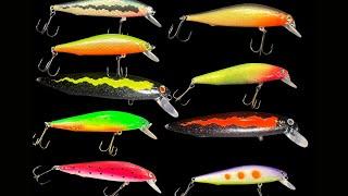 Clickbait Series Jerk Baits & More Reel Michigan Anglers Lures / Michigan Made Fishing Lures