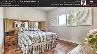 128 Van Scott Drive, Brampton by Best Chinese Real Estate Agent Albert Lai www.AlbertLai.ca