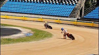 Latvian open Speedway Championship 125cc Riga.