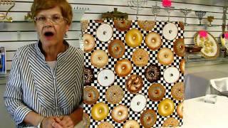 Jewish Fabric: Kosher Bagels