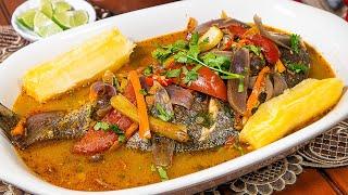 Sudado de Pescado RECETA PERUANA | Sazón y Corazón