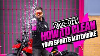 How To Clean Your Sports Motorbike