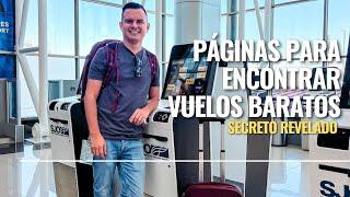 4 PÁGINAS para encontrar VUELOS BARATOS a distintos PAÍSES