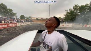 King Katra Extreme Onboard Spinning and Drifting Saluki VQ35 E30 at CSA Showgrounds