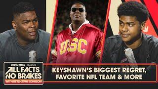 Keyshawn’s Biggest Career Regret, Favorite NFL Team, Best Spots in LA & NYC | All Facts No Brakes