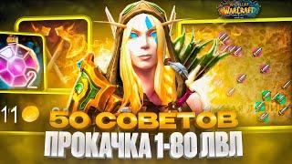 50 СОВЕТОВ ПО ПРОКАЧКЕ 1-80 УРОВНИ WOW SIRUS