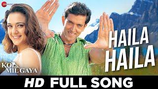 Haila Haila | Koi Mil Gaya | Hrithik Roshan & Preity Zinta | Alka Yagnik | Udit Narayan