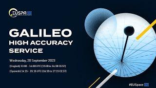 EUSPA Galileo High Accuracy Service | Space for Climate Action Training 2023