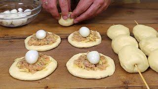 Delicious dinner! An interesting recipe with minced meat for a holiday! # 87