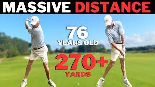 He's 76 Years Old & Hits Driver 270+ Yards. Heres How