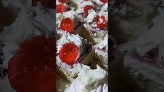 ASMR DELICIOUS MINI BLUEBERRY CAKE DESERT #cake #shorts #youtubeshorts #asmr