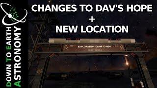 Changes to Dav's Hope and New location for engineering materials