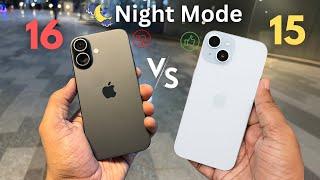 iPhone 16 vs iPhone 15 Camera Comparision Test | 4K Video Test | Night Mode