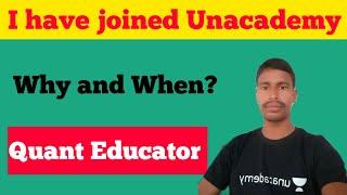 I have joined Unacademy || Maths By Maneesh