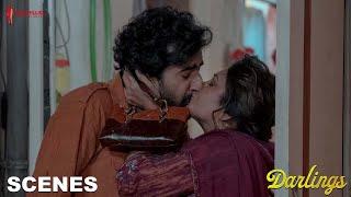 The Kiss | Darlings | Movie Scene | Shefali Shah, Roshan Mathew, Alia Bhatt