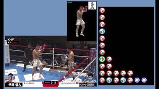 Using the track-anything tool for the kickboxing motion analysis. Track anything toolでキックボクシングの動作分析