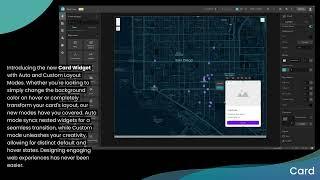 ArcGIS Experience Builder Card, Chart and Edit widgets