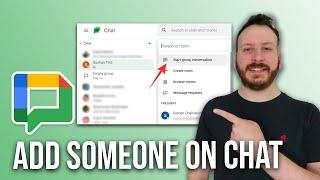 How To Add Someone On Google Chat