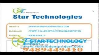 star student project star project center in madurai star technologies