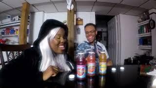 PJ AND OFE TRIES EXOTIC DRINKS