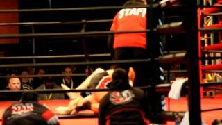 Bad Boy Fight, Eman with NAK Martial Arts Center fight - Round One