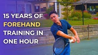 15 Years Of Forehand Training In 1 Hour