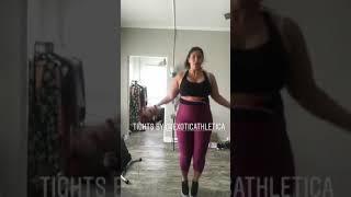 plus size model workout