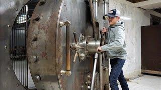 Exploring 100 Year Old Bank Vault