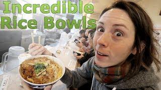 Incredible Rice Bowls in Takasaki! | 高崎の栄寿亭の丼