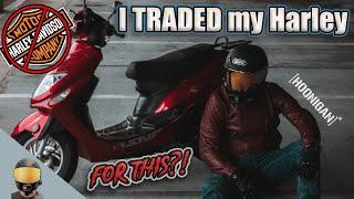 I TRADED my HARLEY for THIS?! | HOOLIGAN Scooter Activity Overload | Really SUPER Serious Guys