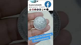 50 Centavos de Guatemala 1962.