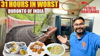 KOLKATA to MUMBAI in PRIVATE ROOM of Train | 31 Hours in 12262 Duronto Express | WORST Experience