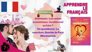  APPRENDRE LE FRANCAIS  Grammaire : verbes pronominaux (Série Trouver l'amour à Paris, épisode 3)